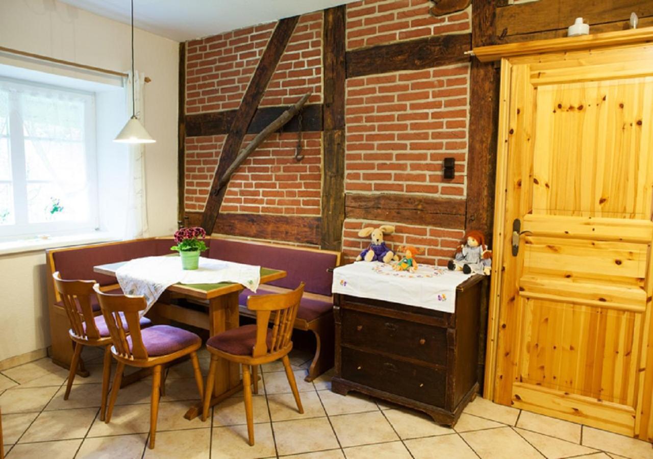 Ferienwohnung Reit- und Bauernhof Klaucke Trebel Exterior foto